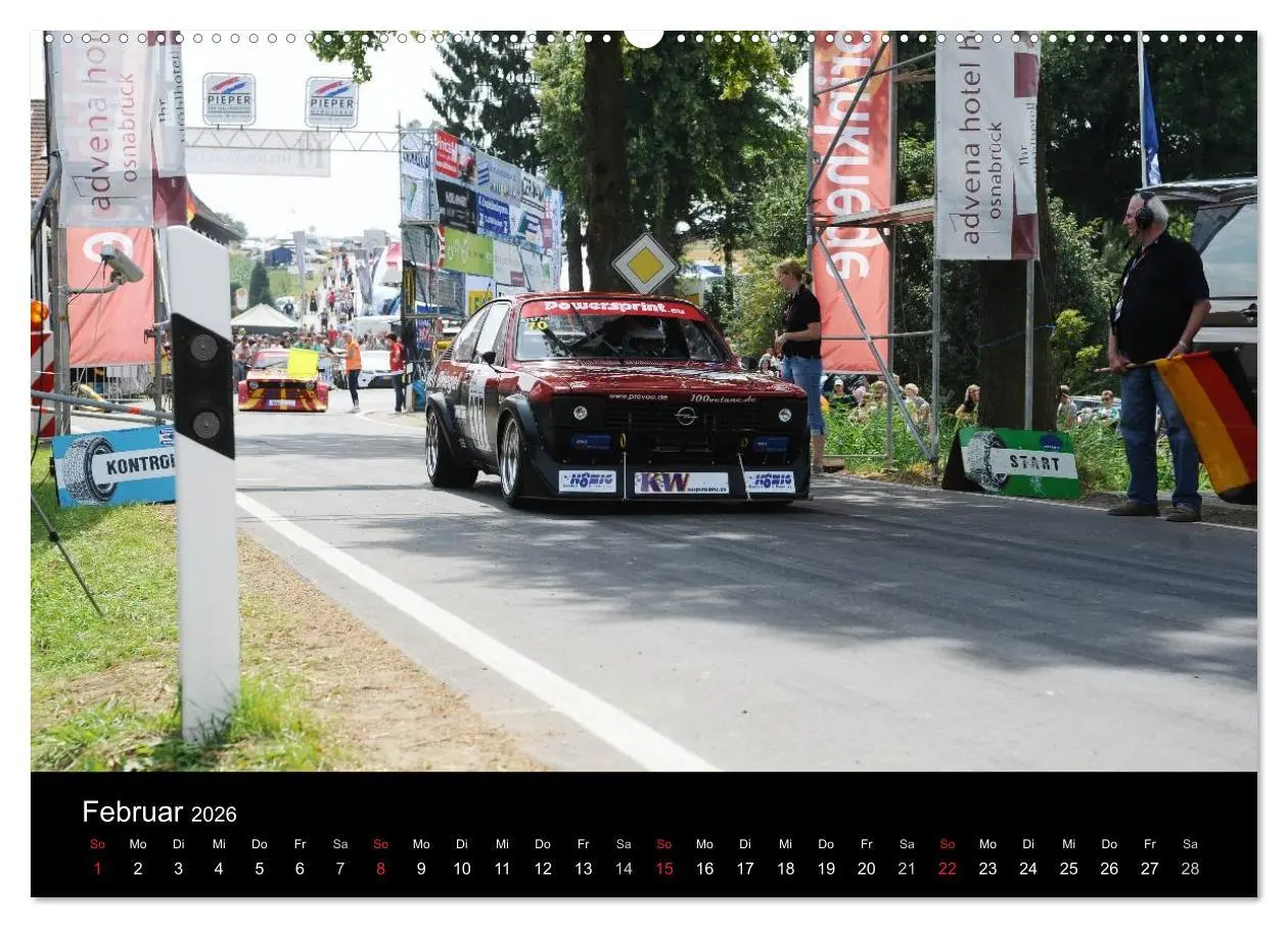 Bild: 9783516077308 | Bergrennen im Opel (Wandkalender 2026 DIN A2 quer), CALVENDO...