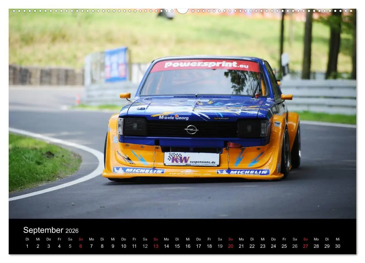 Bild: 9783516077308 | Bergrennen im Opel (Wandkalender 2026 DIN A2 quer), CALVENDO...