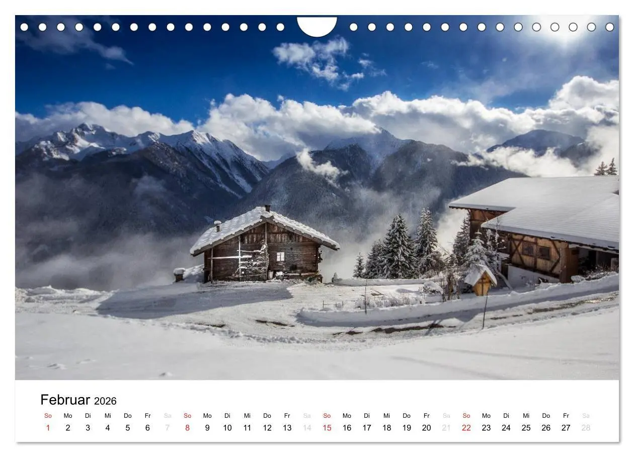 Bild: 9783516067408 | Bergbauernhöfe im Ultental (Wandkalender 2026 DIN A4 quer),...