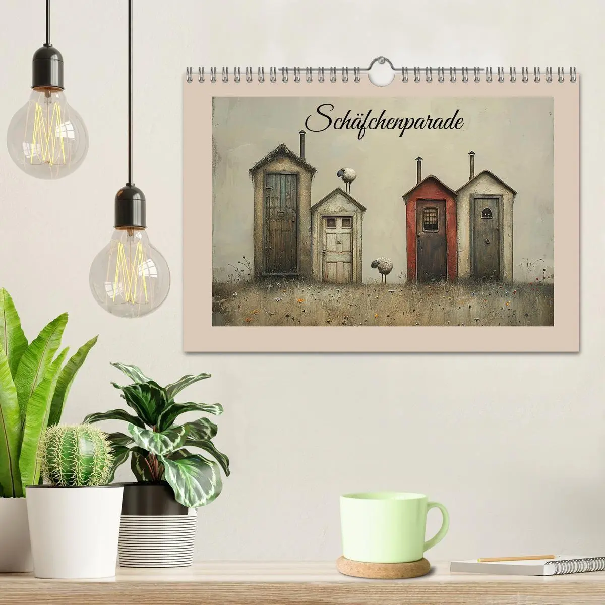 Bild: 9783569087408 | Schäfchenparade (Wandkalender 2027 DIN A4 quer), CALVENDO...