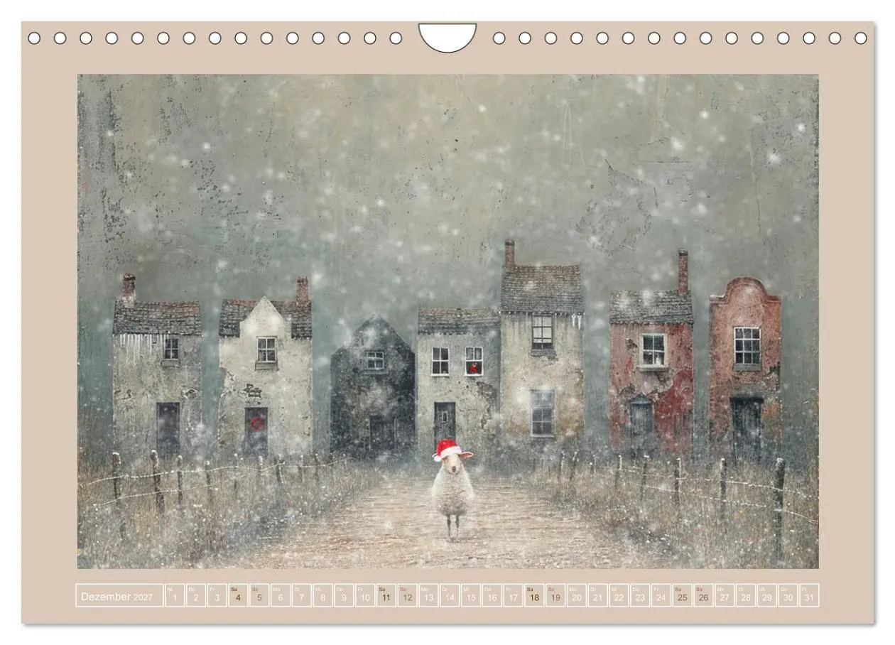 Bild: 9783569087408 | Schäfchenparade (Wandkalender 2027 DIN A4 quer), CALVENDO...