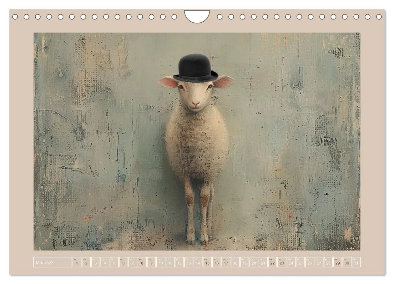 Bild: 9783569087408 | Schäfchenparade (Wandkalender 2027 DIN A4 quer), CALVENDO...