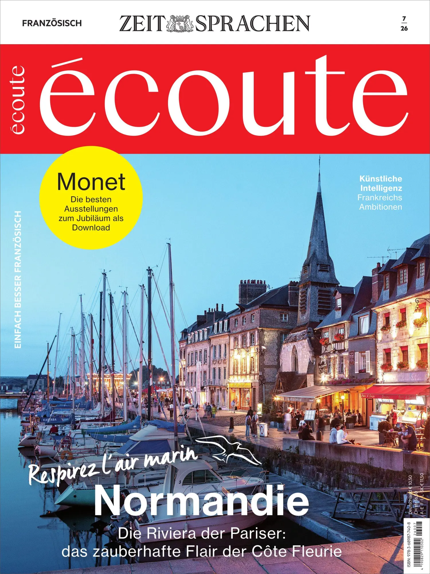 Cover: 9783689877408 | Écoute 7/26 | ZEIT SPRACHEN GmbH | Broschüre | 67 S. | Deutsch | 2026