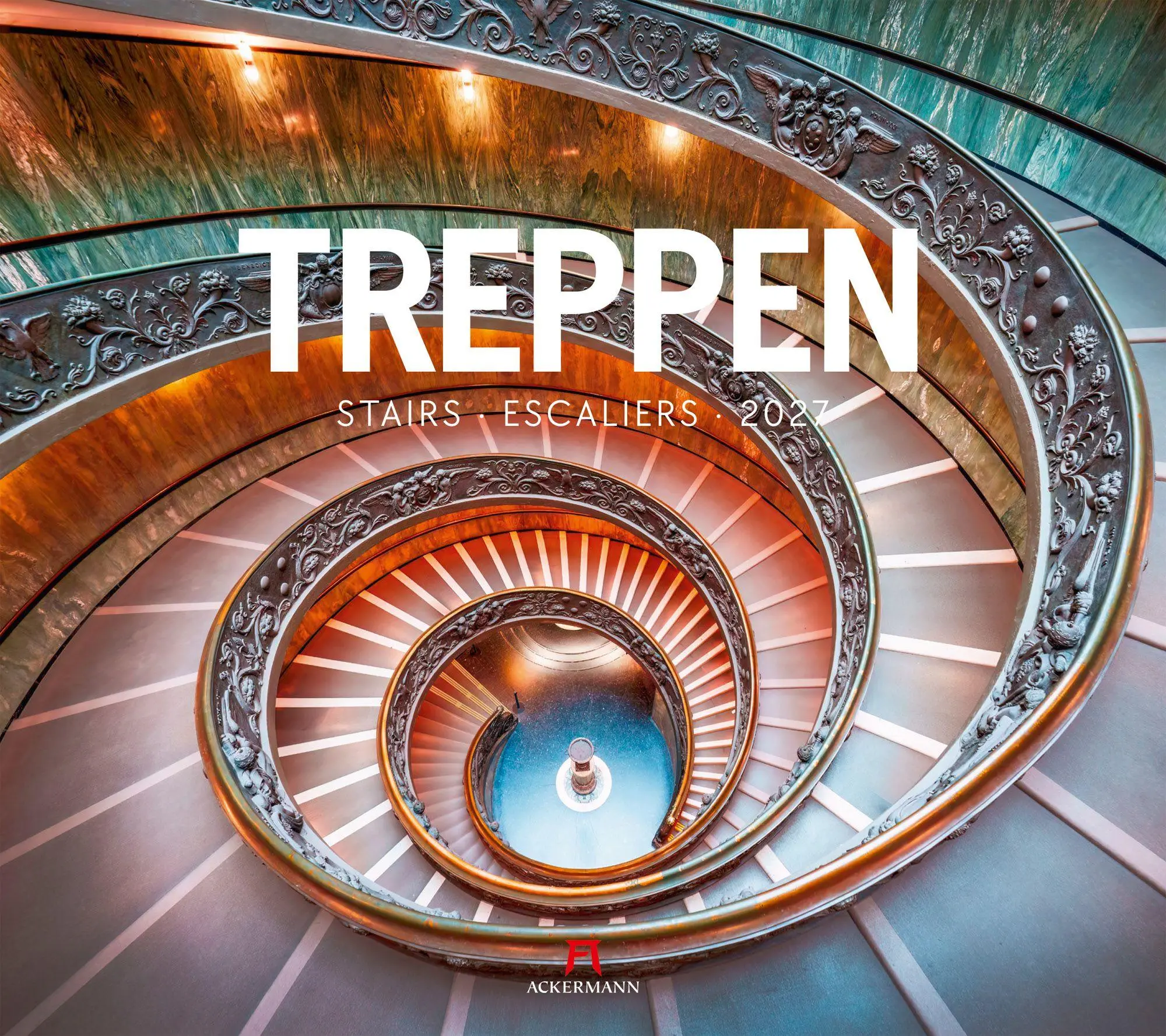 Cover: 9783838437408 | Treppen Kalender 2027 | Ackermann Kunstverlag GmbH | Kalender | 14 S.