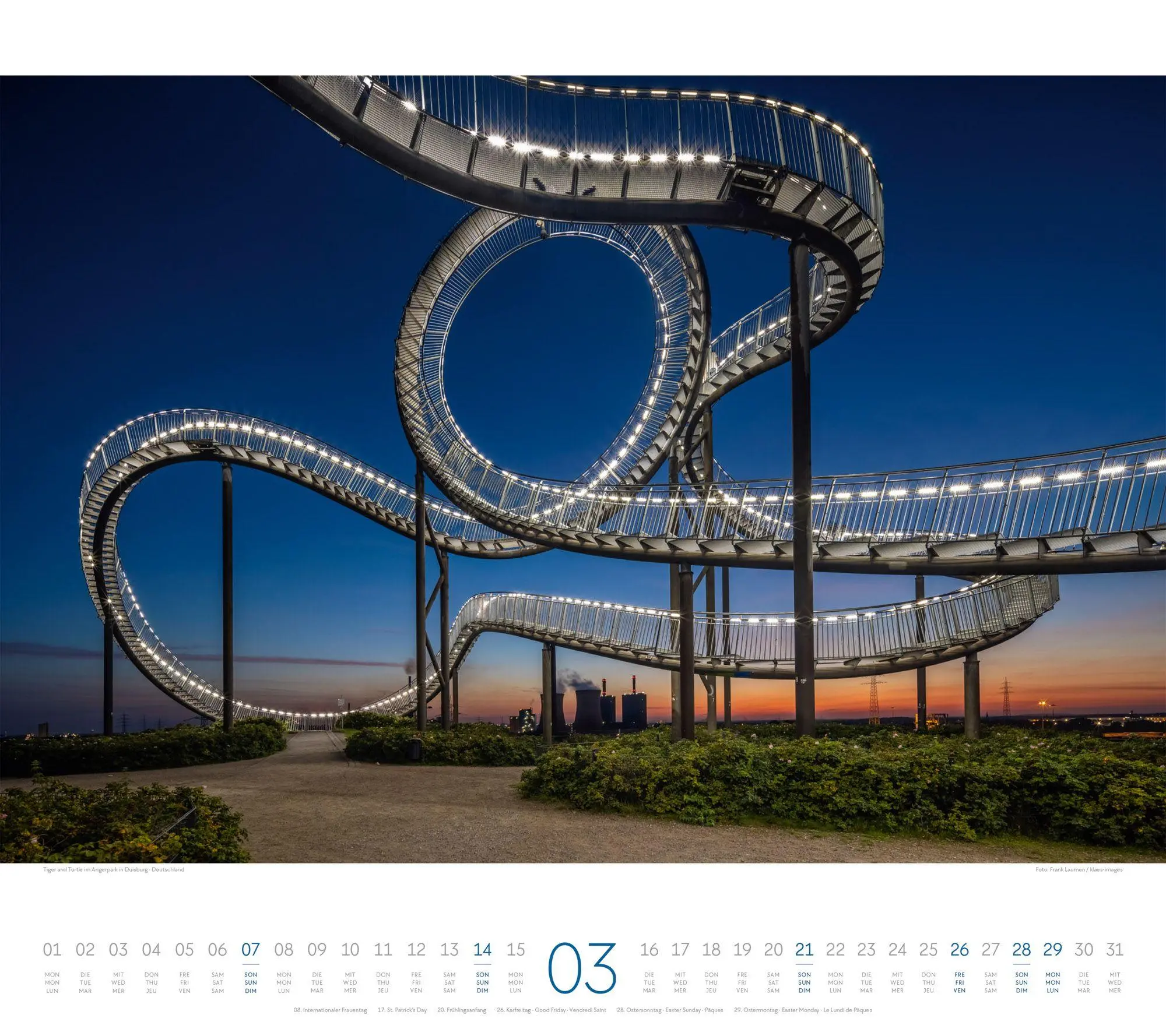 Bild: 9783838437408 | Treppen Kalender 2027 | Ackermann Kunstverlag GmbH | Kalender | 14 S.