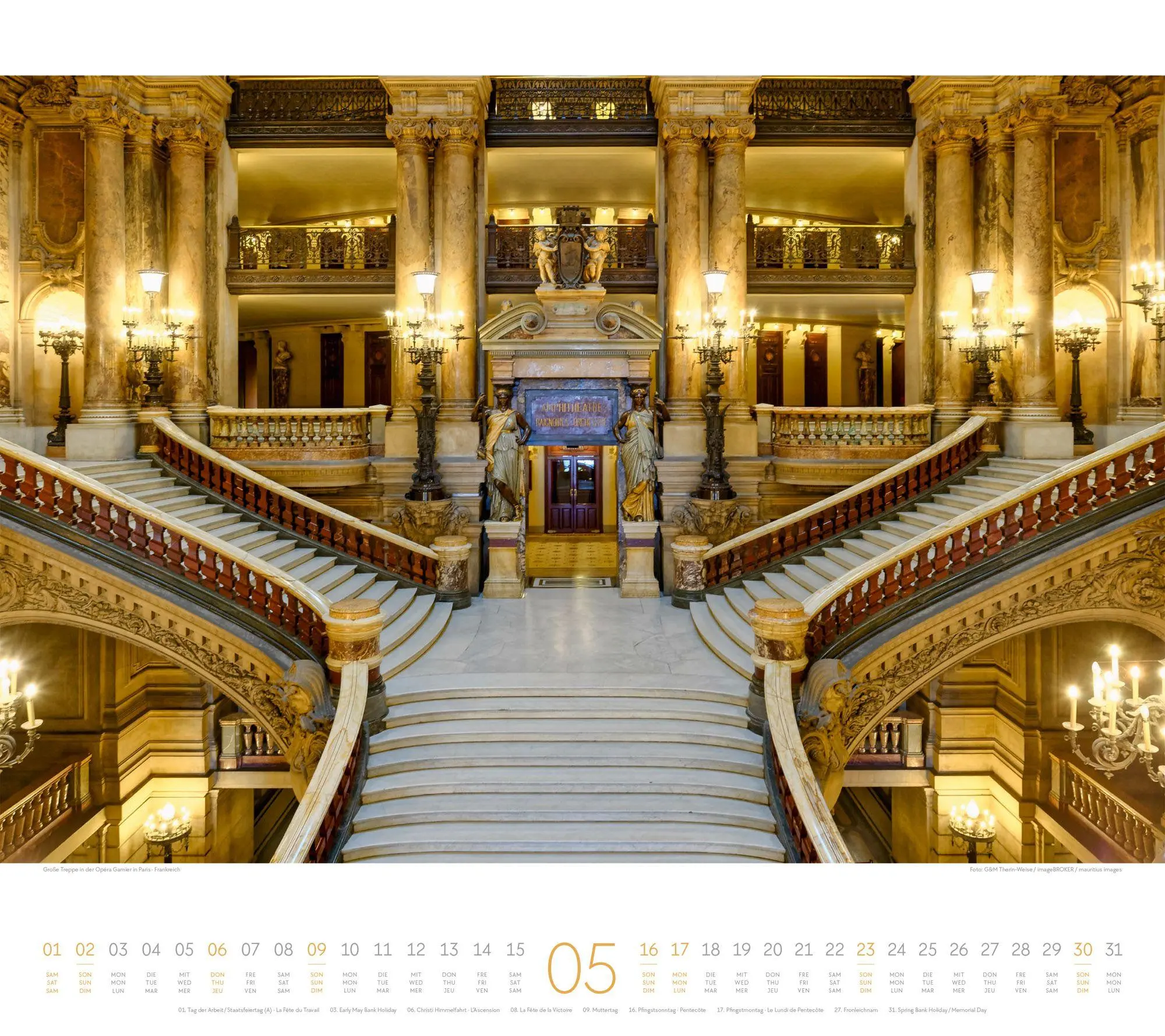 Bild: 9783838437408 | Treppen Kalender 2027 | Ackermann Kunstverlag GmbH | Kalender | 14 S.