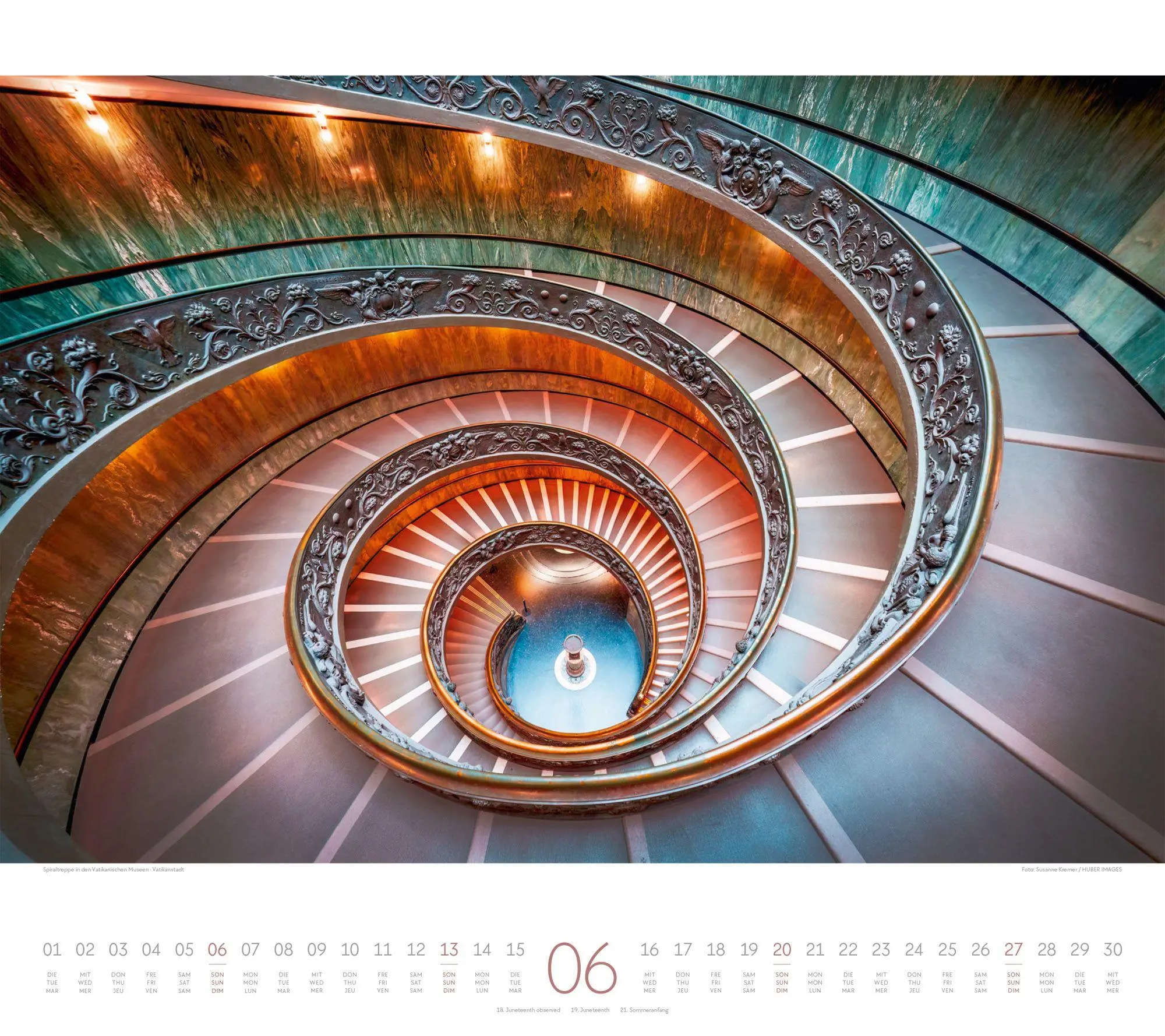Bild: 9783838437408 | Treppen Kalender 2027 | Ackermann Kunstverlag GmbH | Kalender | 14 S.