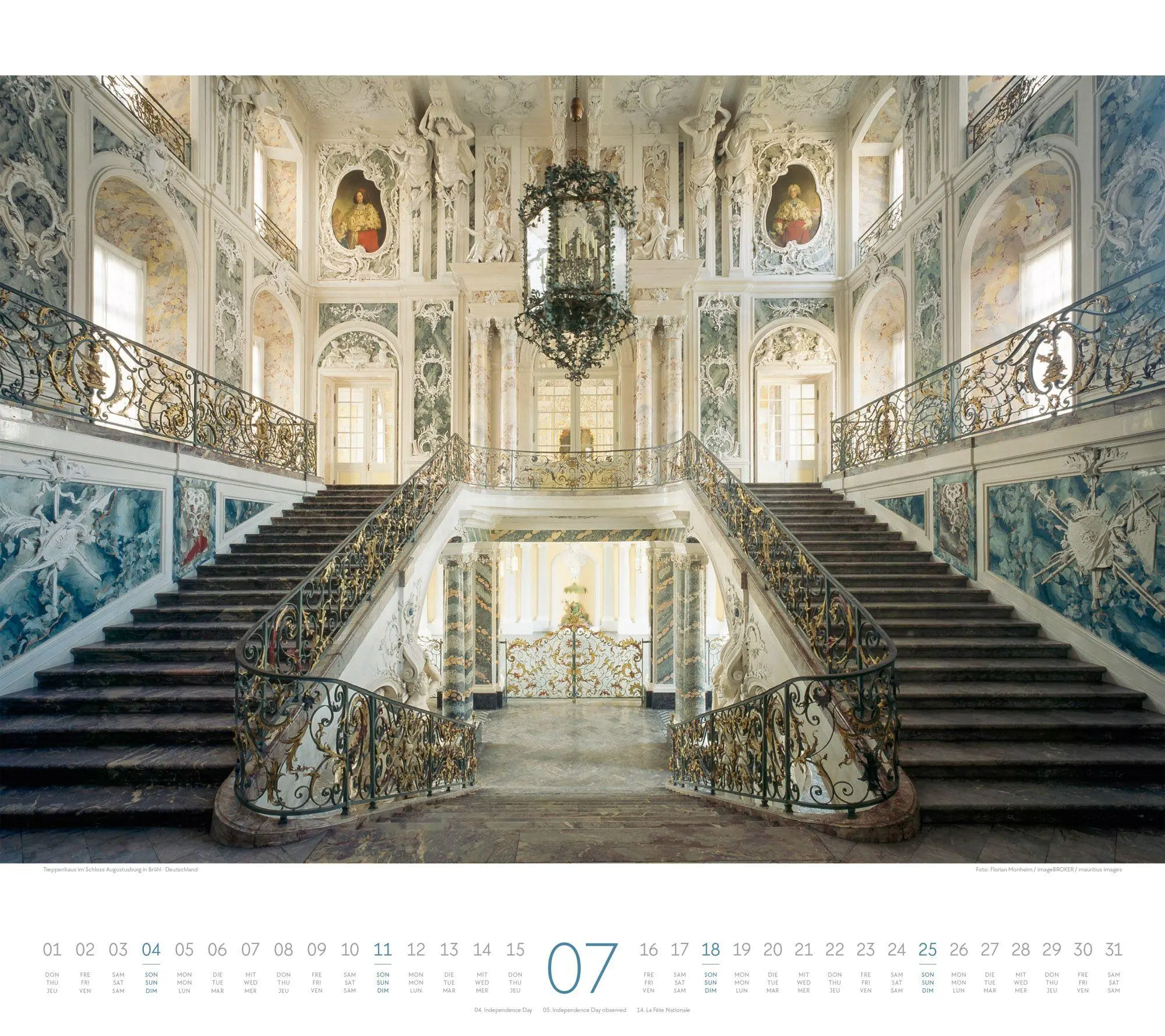 Bild: 9783838437408 | Treppen Kalender 2027 | Ackermann Kunstverlag GmbH | Kalender | 14 S.