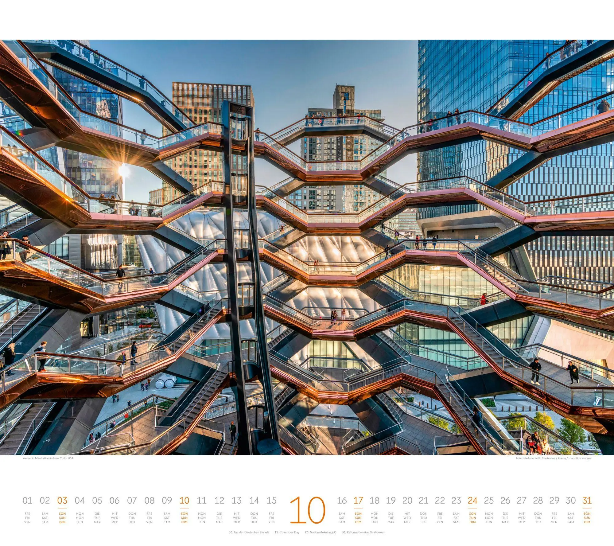 Bild: 9783838437408 | Treppen Kalender 2027 | Ackermann Kunstverlag GmbH | Kalender | 14 S.