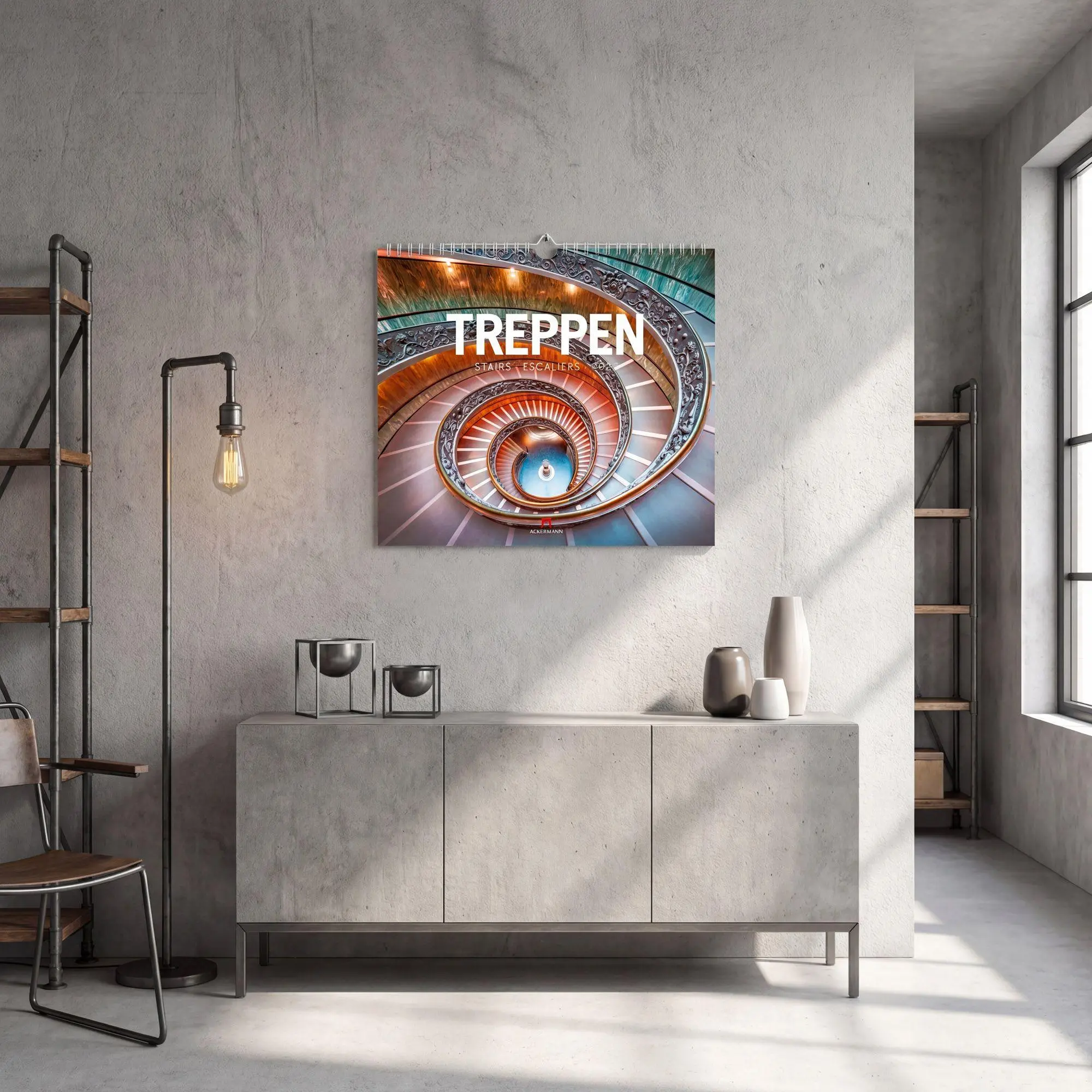Bild: 9783838437408 | Treppen Kalender 2027 | Ackermann Kunstverlag GmbH | Kalender | 14 S.