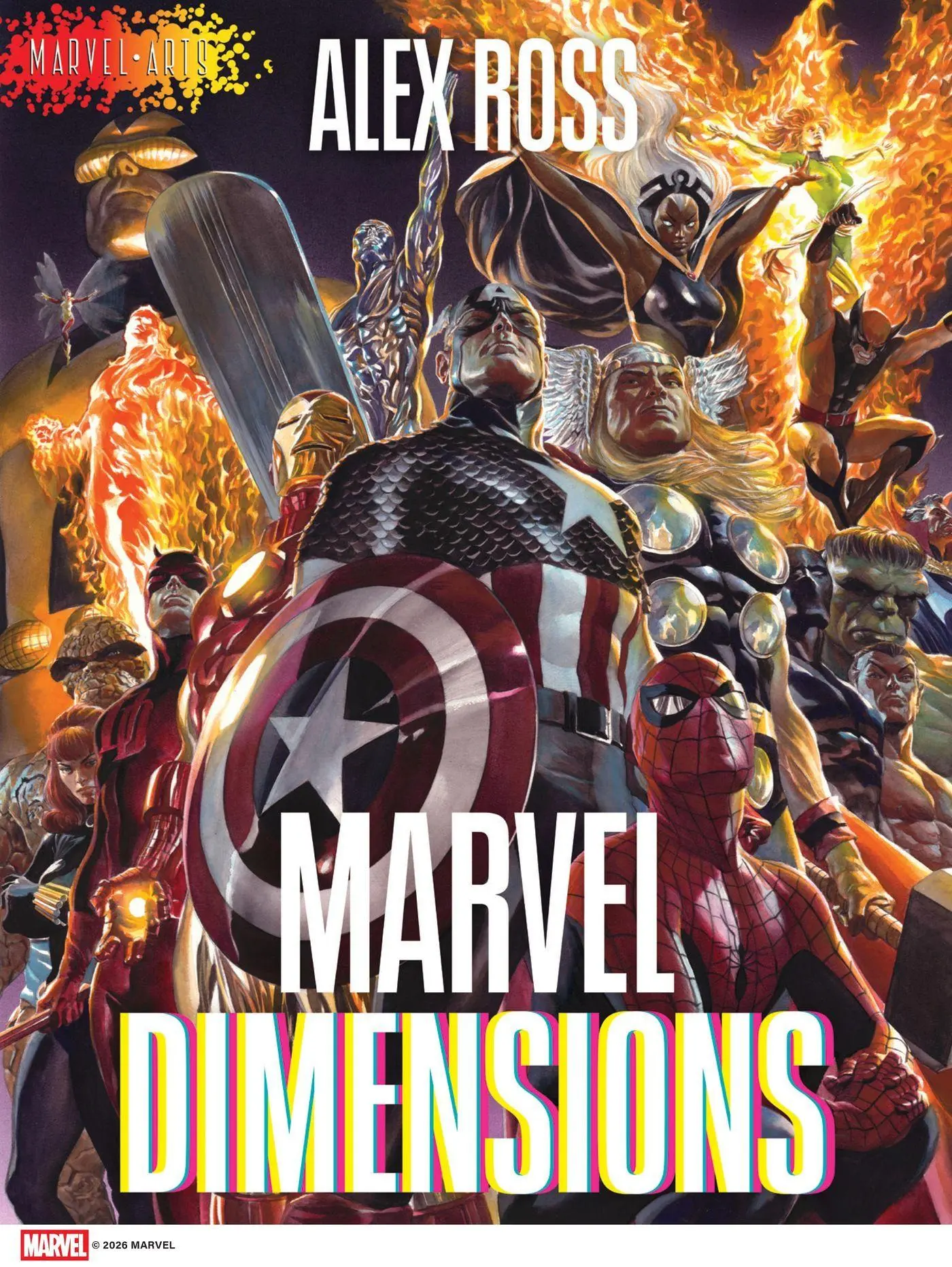Cover: 9781419787508 | Marvel Dimensions | A Graphic Novel (Marvel Arts) | Alex Ross | Buch