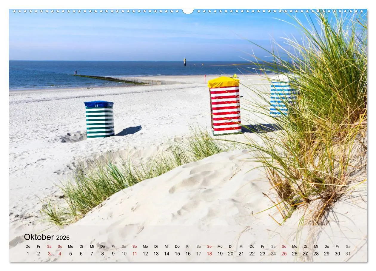 Bild: 9783457967508 | Nordsee - Traum (Wandkalender 2026 DIN A2 quer), CALVENDO...