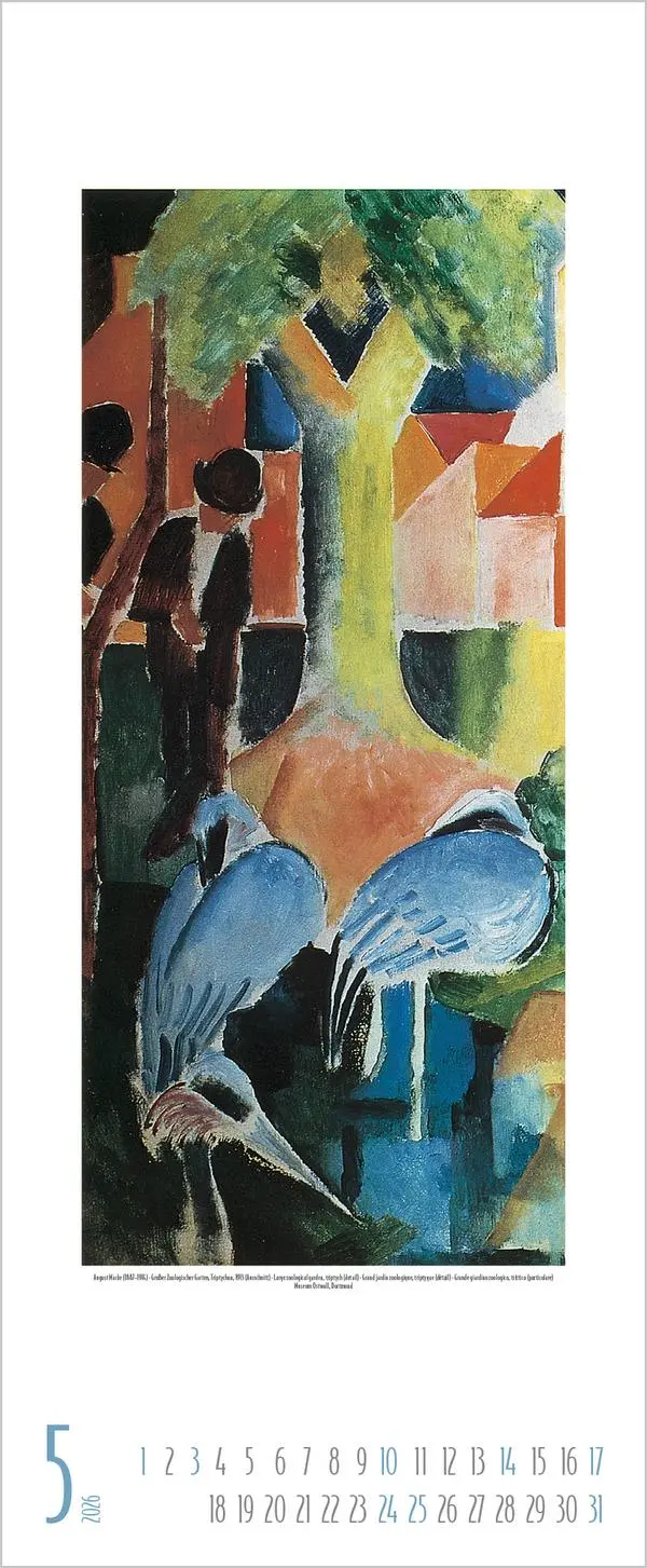 Bild: 9783731887508 | Der Blaue Reiter 2026 | Verlag Korsch | Kalender | Spiralbindung