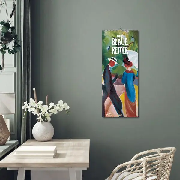 Bild: 9783731887508 | Der Blaue Reiter 2026 | Verlag Korsch | Kalender | Spiralbindung