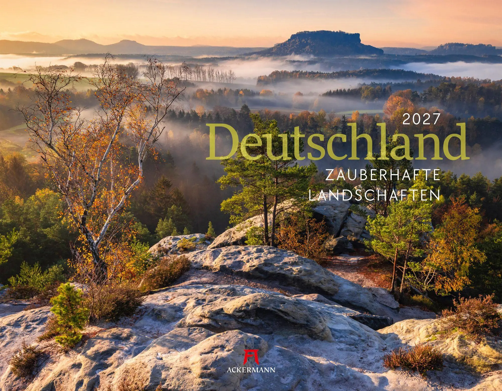 Cover: 9783838427508 | Deutschland Kalender 2027 Zauberhafte Landschaften | GmbH | Kalender