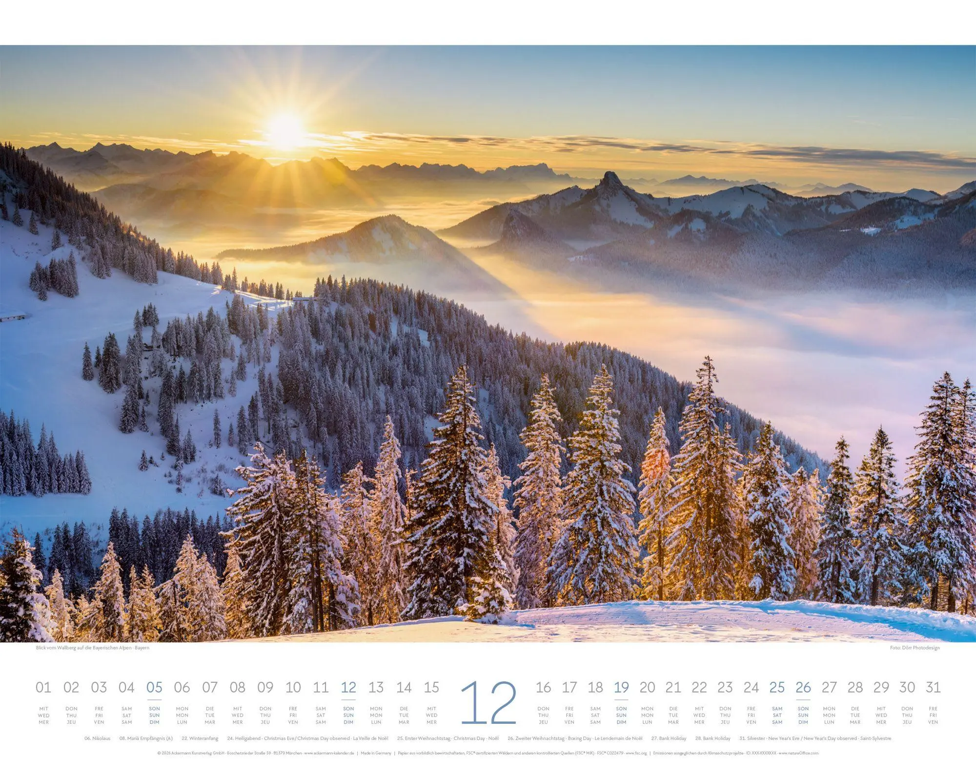 Bild: 9783838427508 | Deutschland Kalender 2027 Zauberhafte Landschaften | GmbH | Kalender