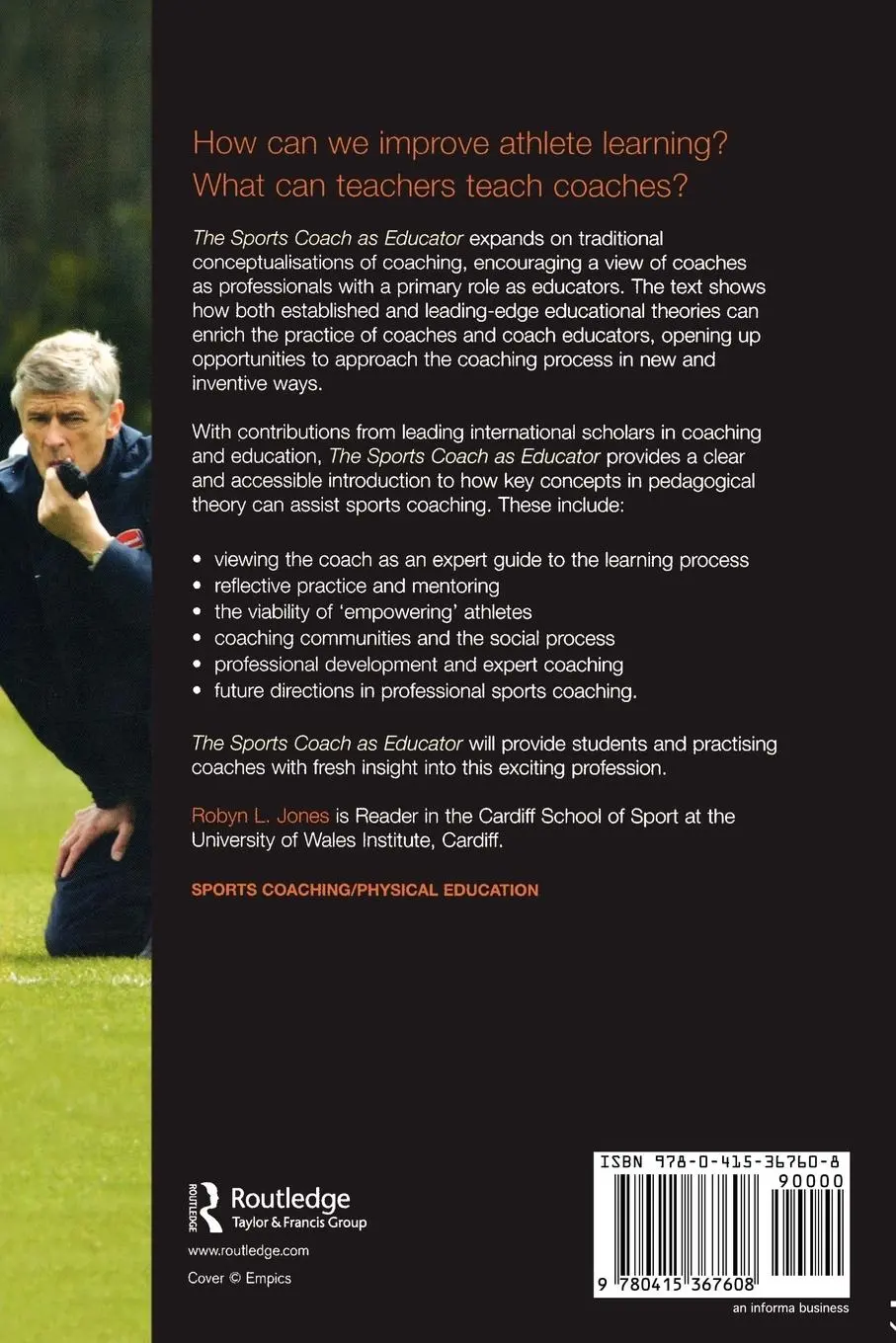 Rückseite: 9780415367608 | The Sports Coach as Educator | Re-conceptualising Sports Coaching