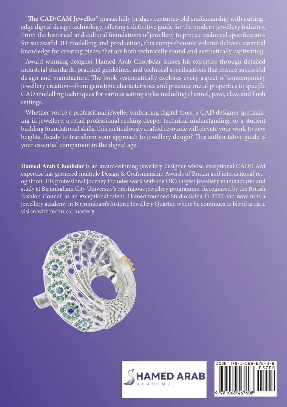 Rückseite: 9781068467608 | The CAD/CAM Jeweller | Hamed Arab Choobdar | Taschenbuch | Englisch