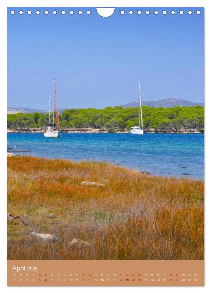 Bild: 9783435937608 | Erlebe mit mir das entspannte Kroatien (Wandkalender 2025 DIN A4...