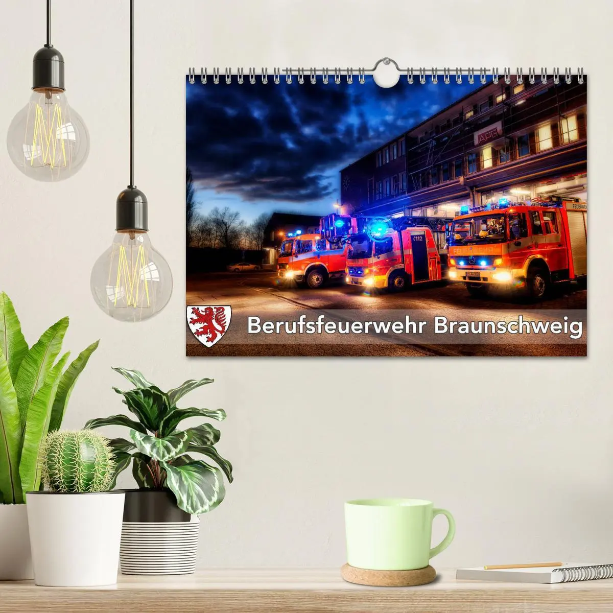 Bild: 9783457887608 | Berufsfeuerwehr Braunschweig (Wandkalender 2026 DIN A4 quer),...