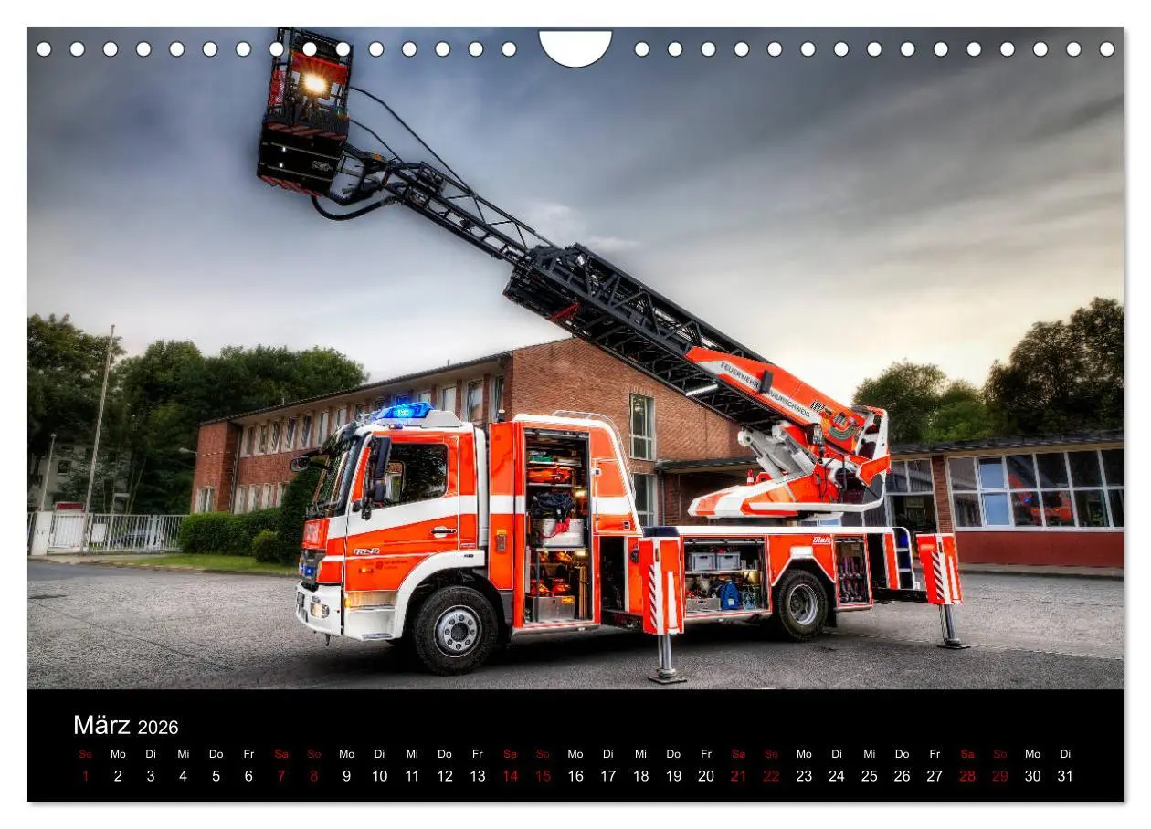 Bild: 9783457887608 | Berufsfeuerwehr Braunschweig (Wandkalender 2026 DIN A4 quer),...