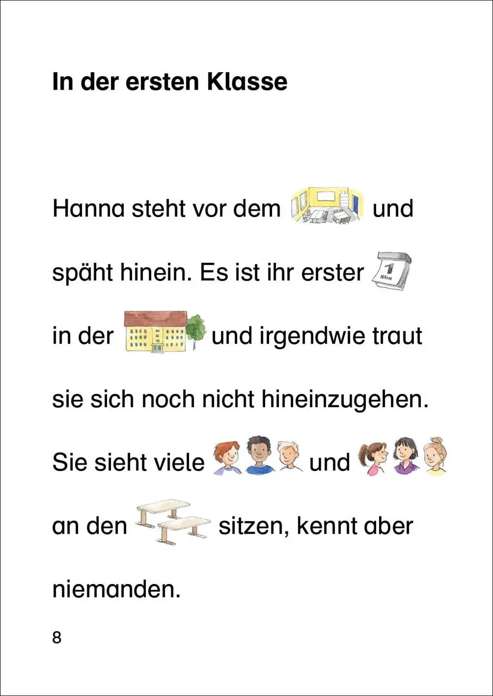 Bild: 9783743207608 | Bildermaus - Geschichten vom ersten Schultag | Amelie Benn | Buch