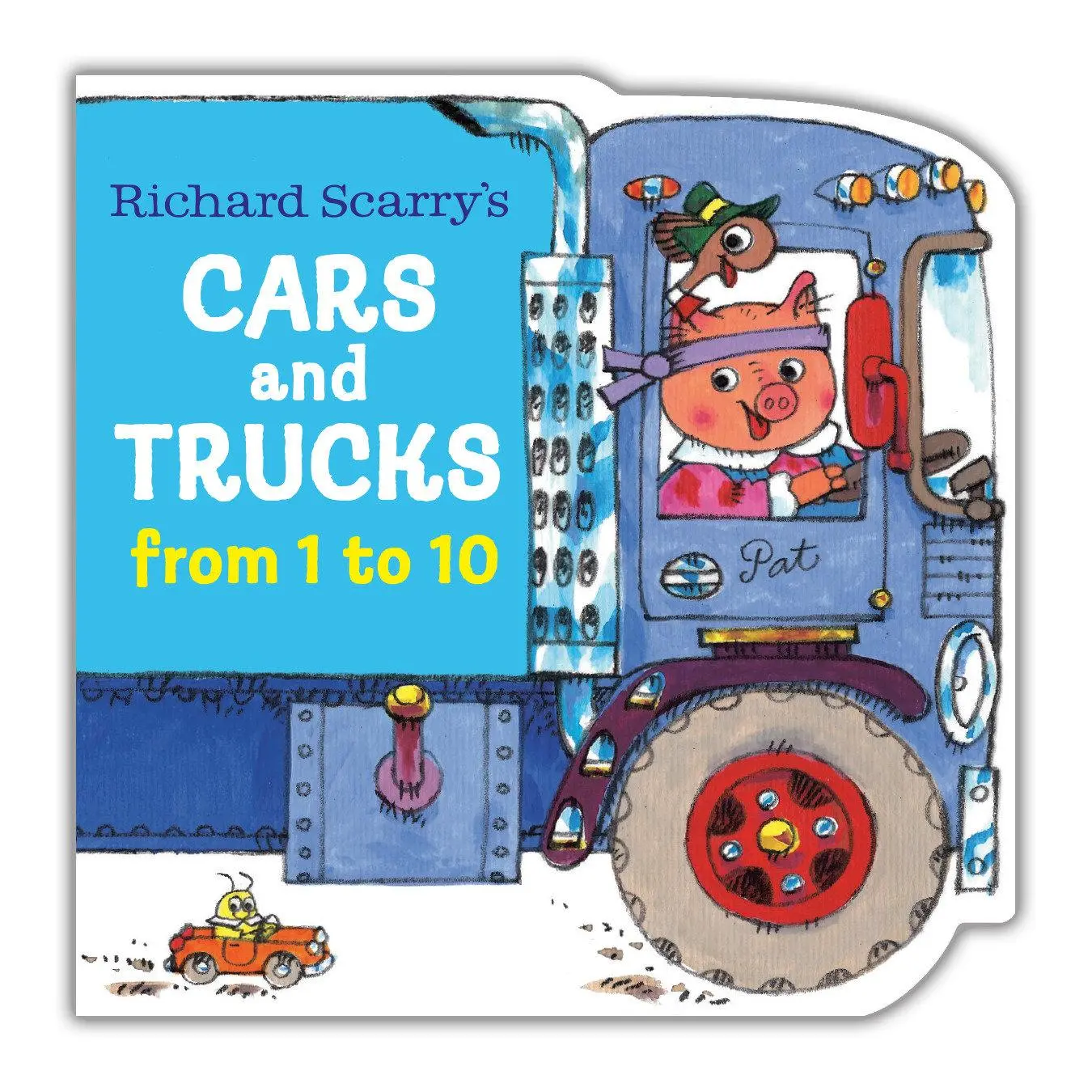 Cover: 9780593567708 | Richard Scarry's Cars and Trucks from 1 to 10 | Richard Scarry | Buch