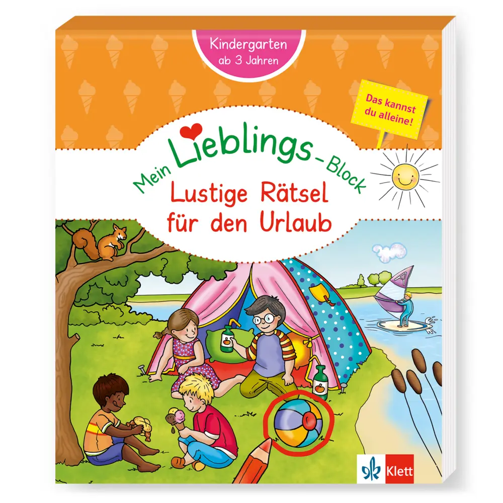 Cover: 9783129497708 | Klett Mein Lieblings-Block Lustige Rätsel für den Urlaub | Taschenbuch