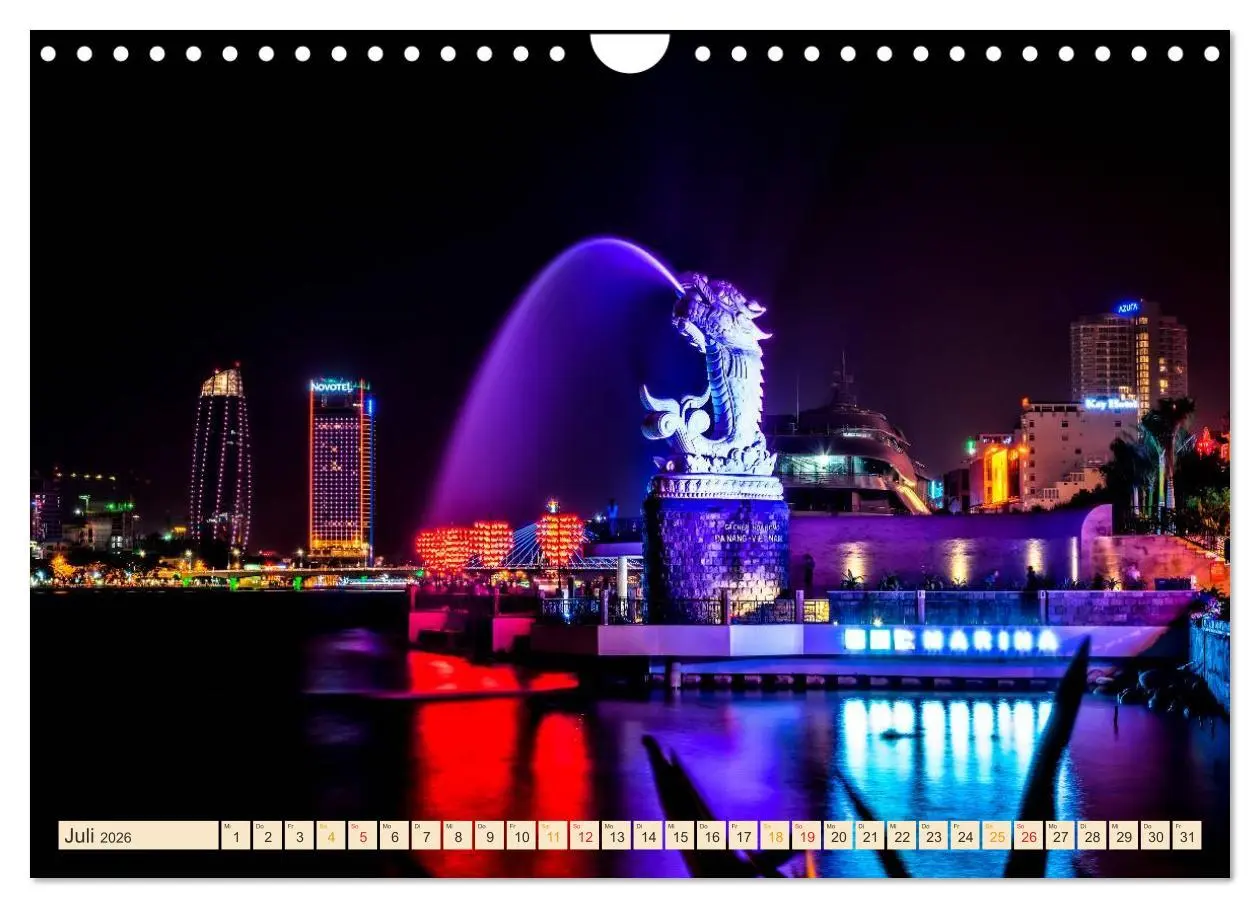 Bild: 9783457947708 | Metropolen der Welt - Skylines in der Nacht (Wandkalender 2026 DIN...