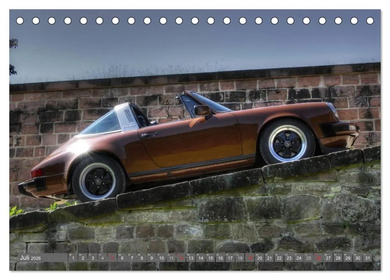Bild: 9783516037708 | Porsche 911SC - zwei starke Typen (Tischkalender 2026 DIN A5 quer),...