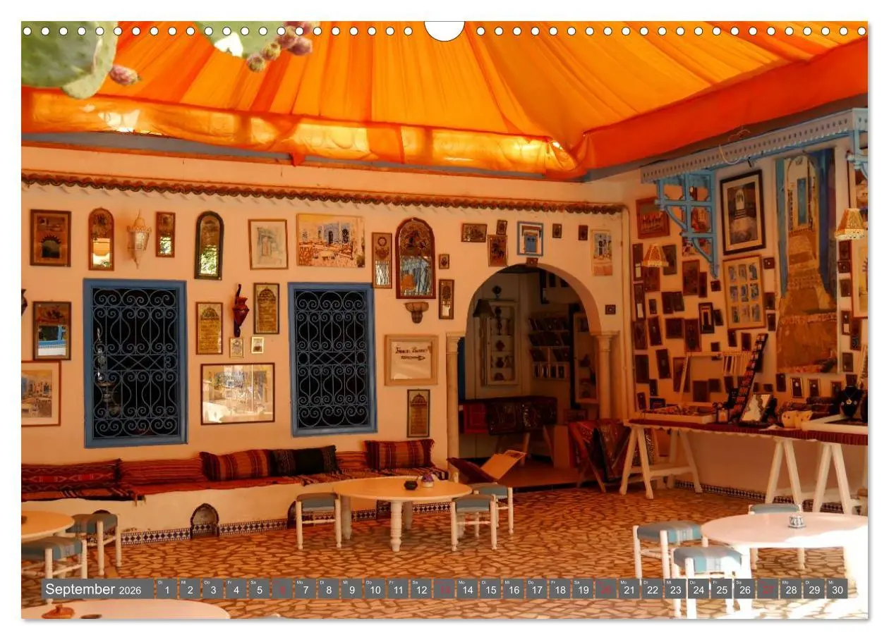 Bild: 9783516107708 | Tunesien - mediterrane Brücke zum Orient (Wandkalender 2026 DIN A3...