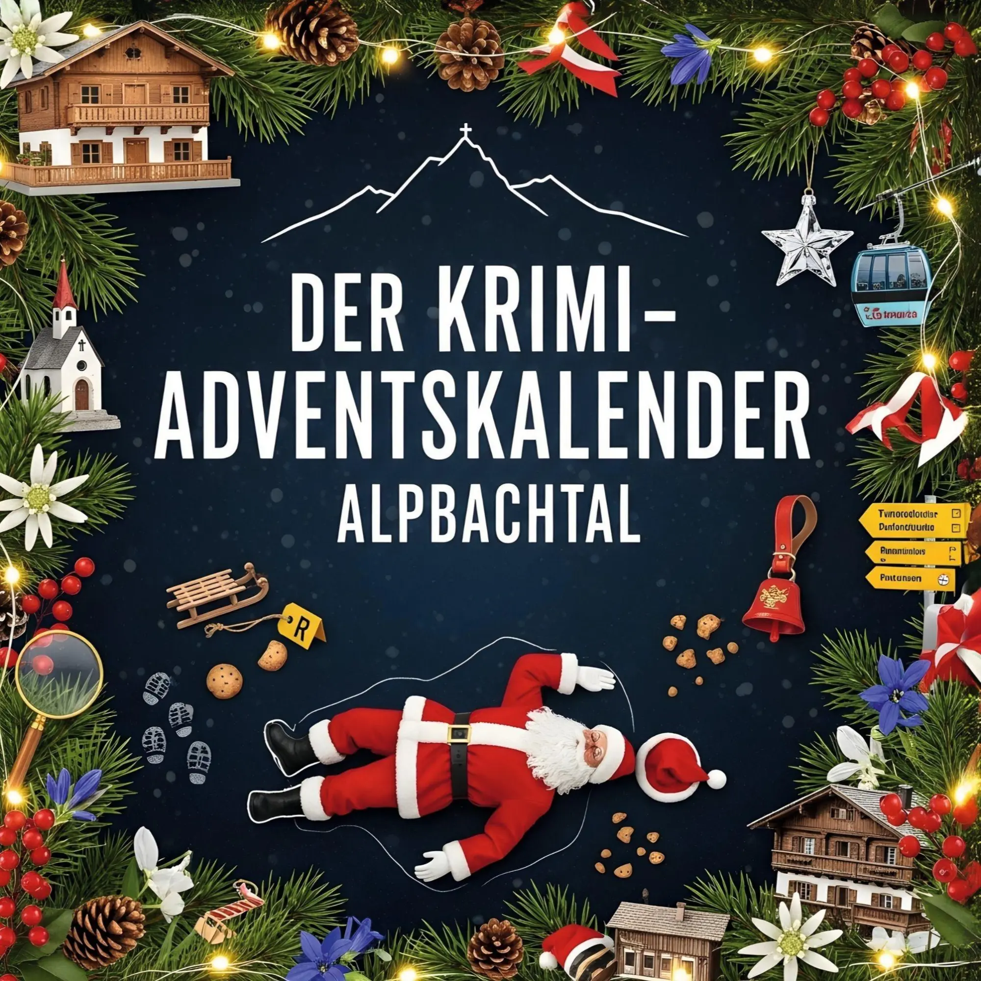 Cover: 9783695307708 | Der Krimi-Adventskalender Alpbachtal | Mordsverdächtig in 24 Akten