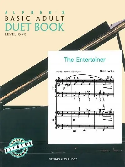 Cover: 9780739007808 | Alfred's Basic Adult Piano Course: Duet Book 1 | Dennis Alexander