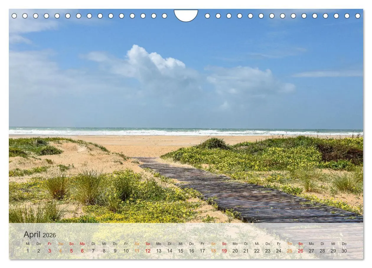 Bild: 9783457317808 | Andalusische Atlantikküste (Wandkalender 2026 DIN A4 quer),...
