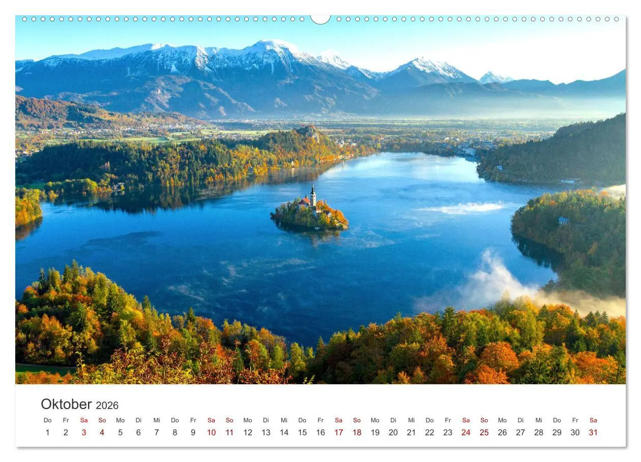 Bild: 9783457557808 | Slowenien - Ein unterschätztes Reiseziel. (Wandkalender 2026 DIN A2...