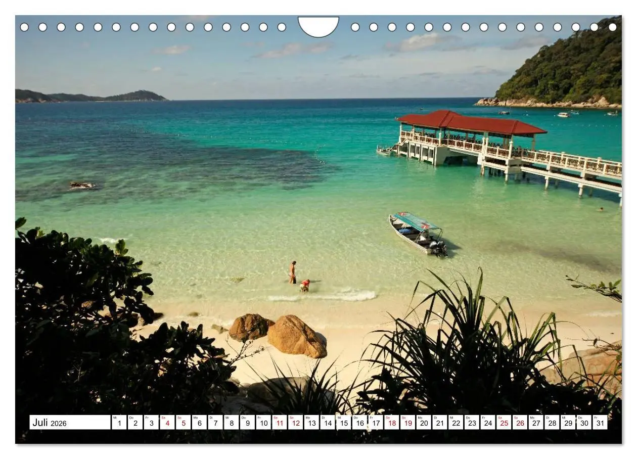 Bild: 9783457867808 | Südostasien (Wandkalender 2026 DIN A4 quer), CALVENDO Monatskalender