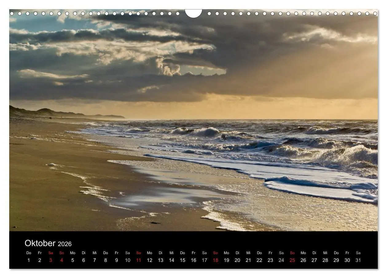 Bild: 9783516197808 | Sylt-Abende - Fotografien von Beate Zoellner (Wandkalender 2026 DIN...