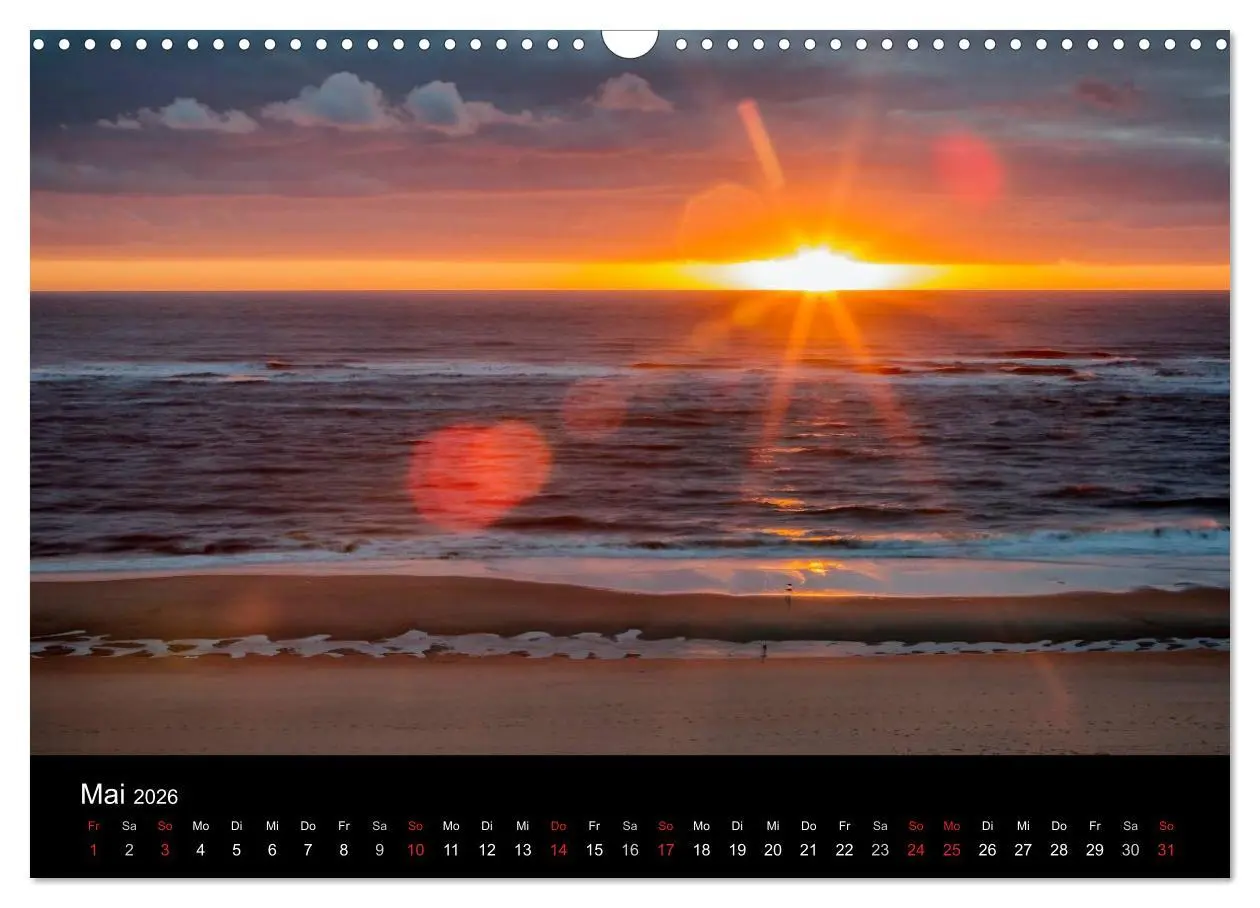 Bild: 9783516197808 | Sylt-Abende - Fotografien von Beate Zoellner (Wandkalender 2026 DIN...