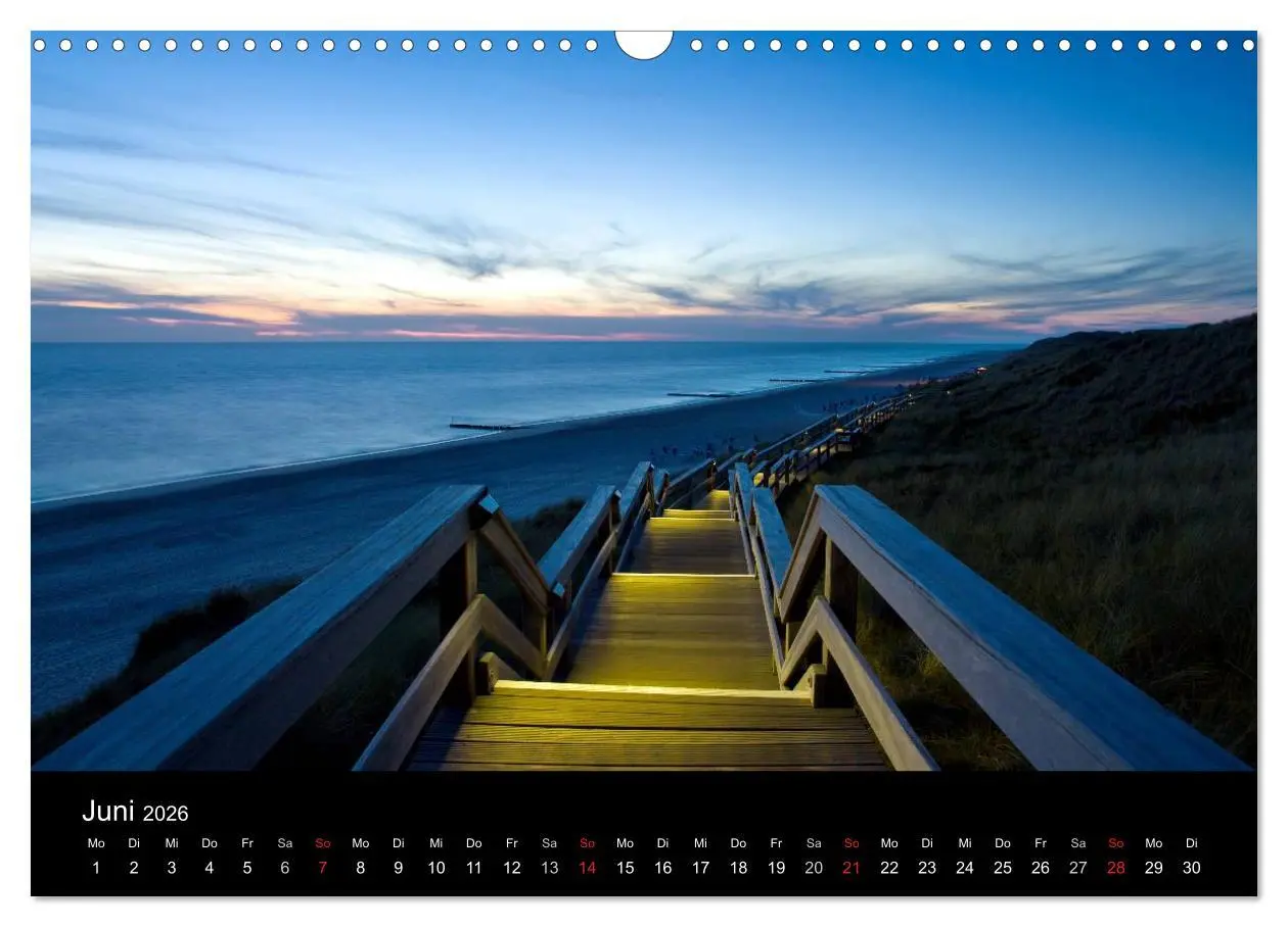 Bild: 9783516197808 | Sylt-Abende - Fotografien von Beate Zoellner (Wandkalender 2026 DIN...