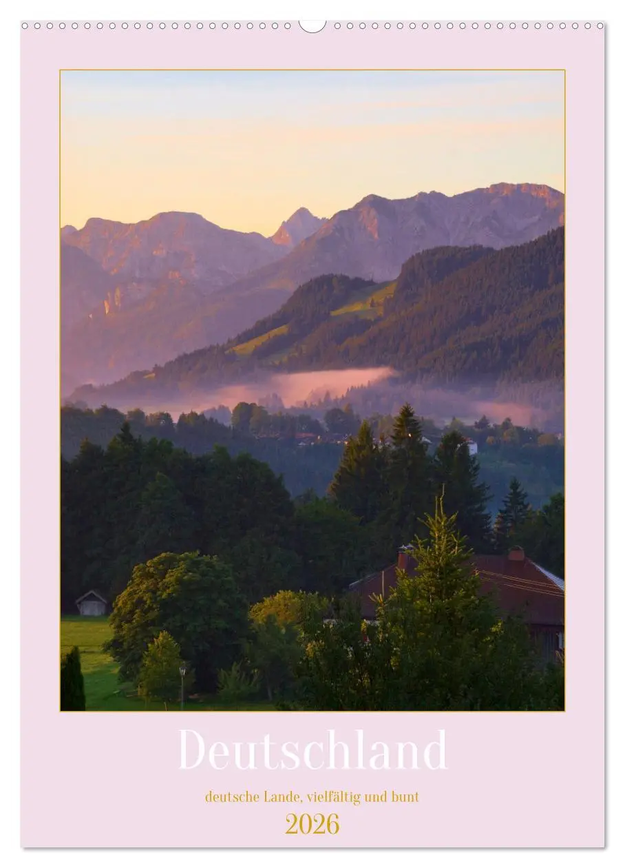 Cover: 9783516267808 | Deutschland. Deutsche Lande, vielfältig und bunt (Wandkalender 2026...