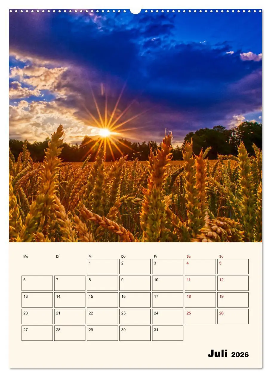 Bild: 9783516267808 | Deutschland. Deutsche Lande, vielfältig und bunt (Wandkalender 2026...
