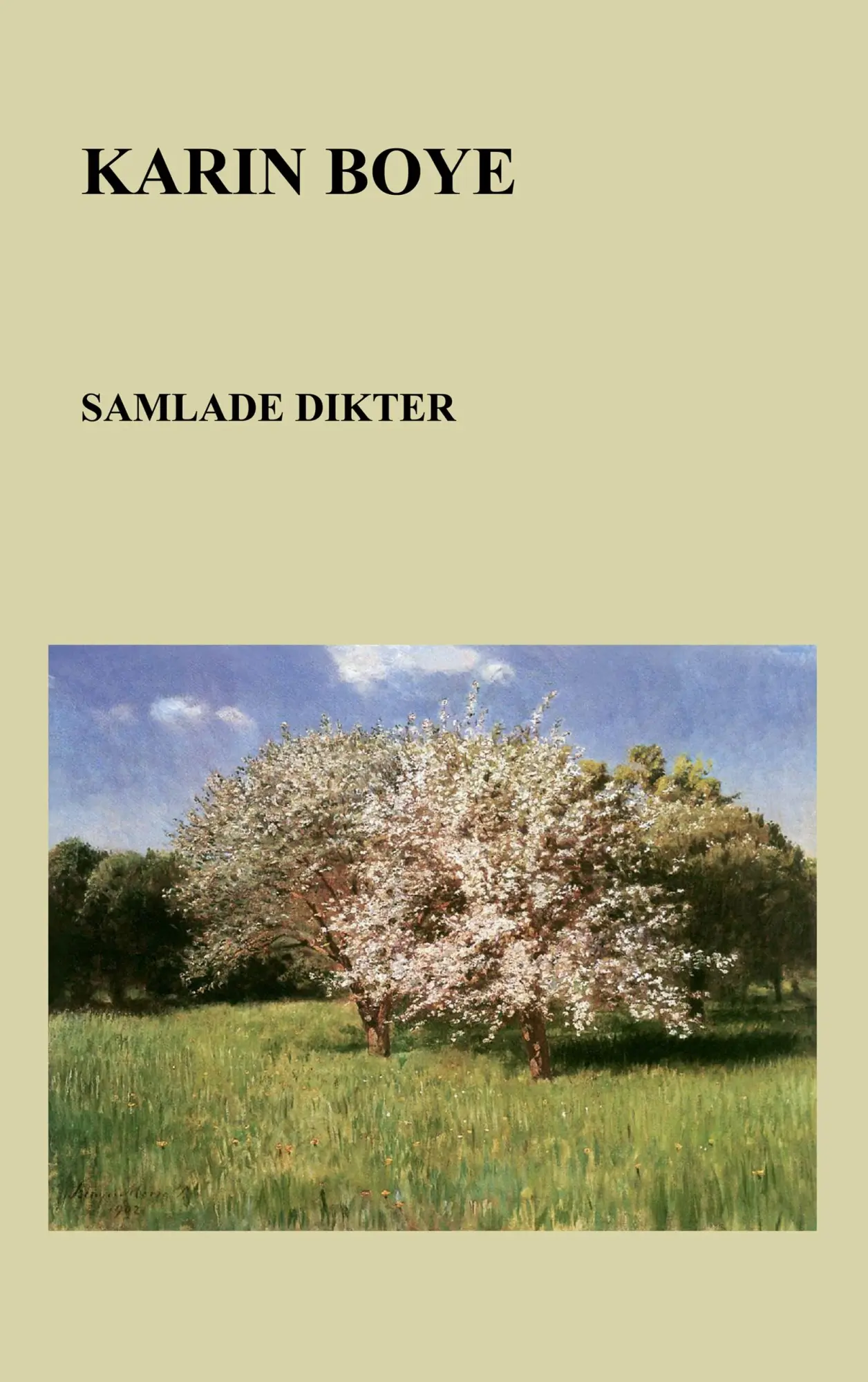 Cover: 9789198577808 | Samlade dikter | Karin Boye | Taschenbuch | Schwedisch | 2019