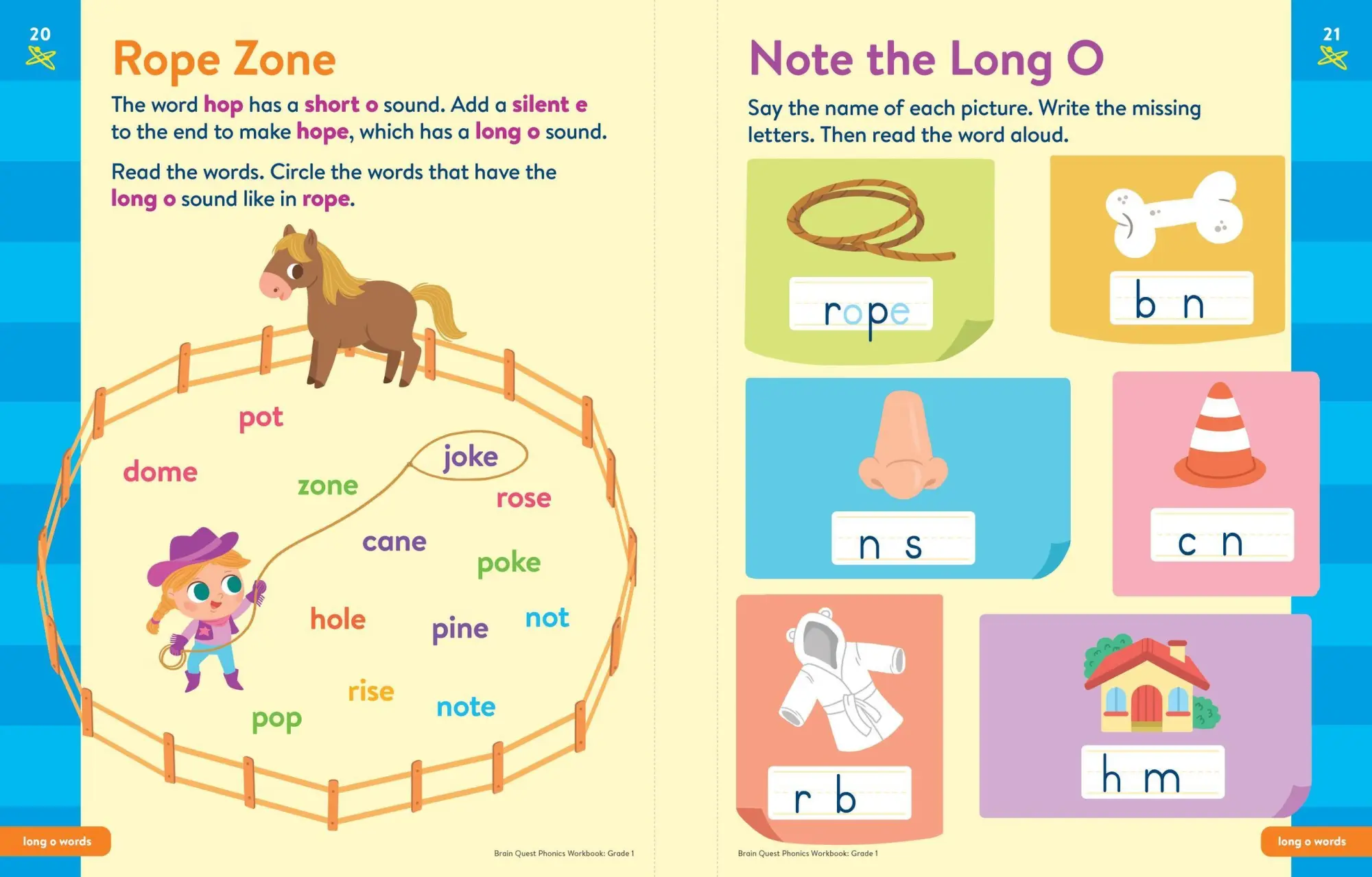 Bild: 9781523527908 | Brain Quest Phonics Workbook: Grade 1 | Workman Publishing | Buch