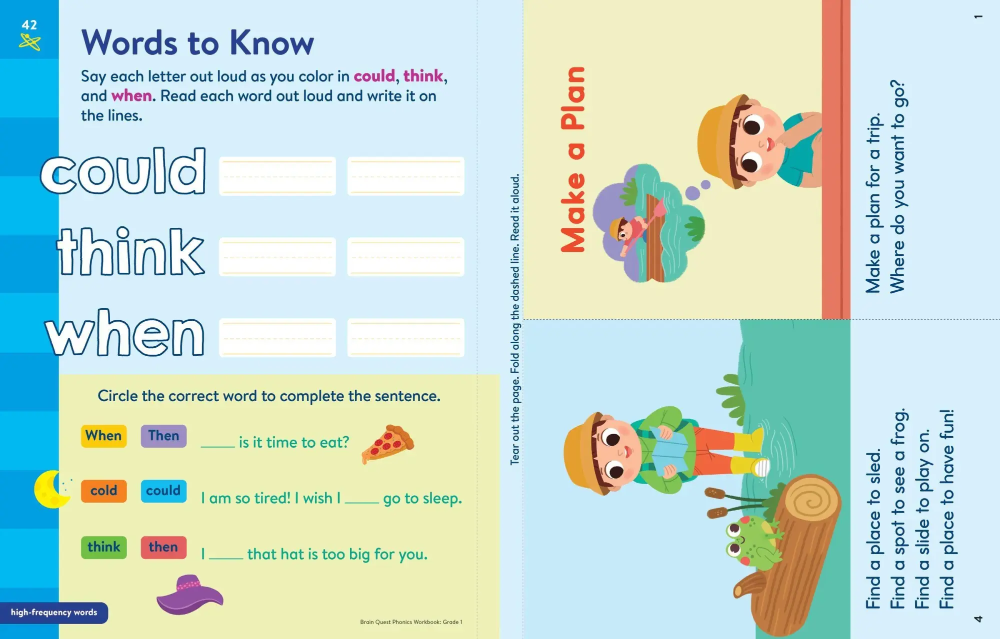 Bild: 9781523527908 | Brain Quest Phonics Workbook: Grade 1 | Workman Publishing | Buch