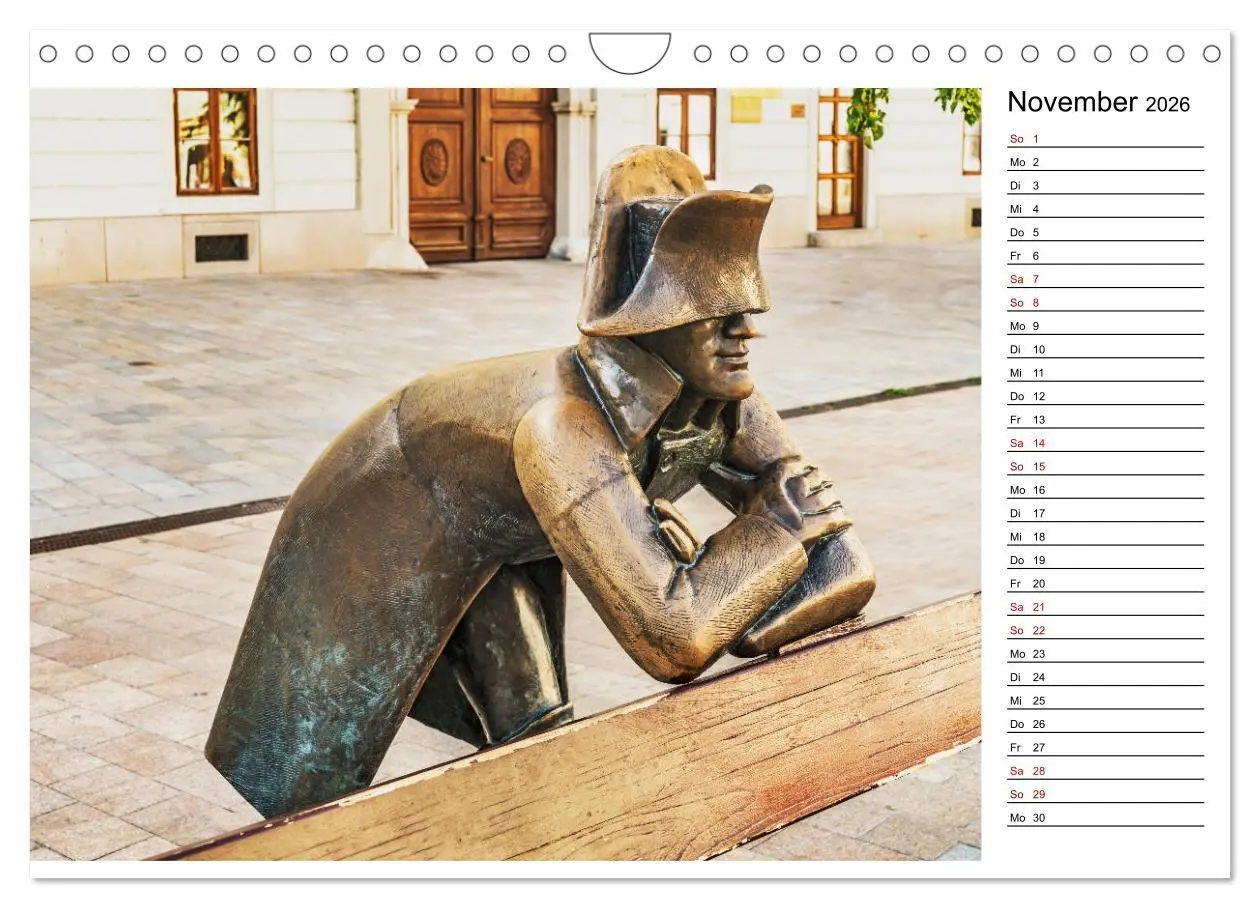 Bild: 9783457857908 | Ein Wochenende in Bratislava (Wandkalender 2026 DIN A4 quer),...
