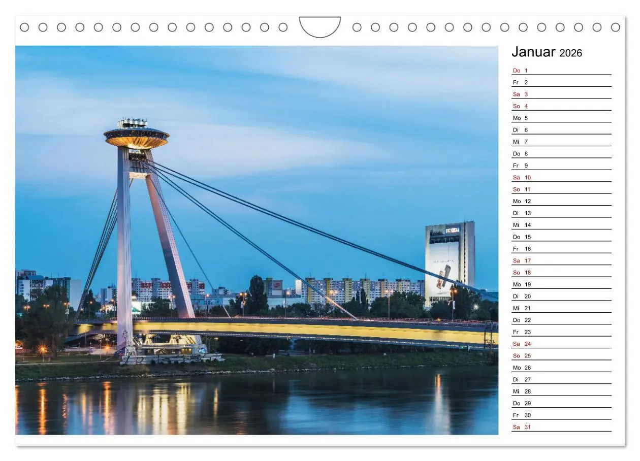 Bild: 9783457857908 | Ein Wochenende in Bratislava (Wandkalender 2026 DIN A4 quer),...