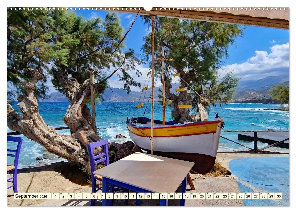 Bild: 9783516707908 | Gründe für Urlaub auf Kreta (Wandkalender 2026 DIN A2 quer),...