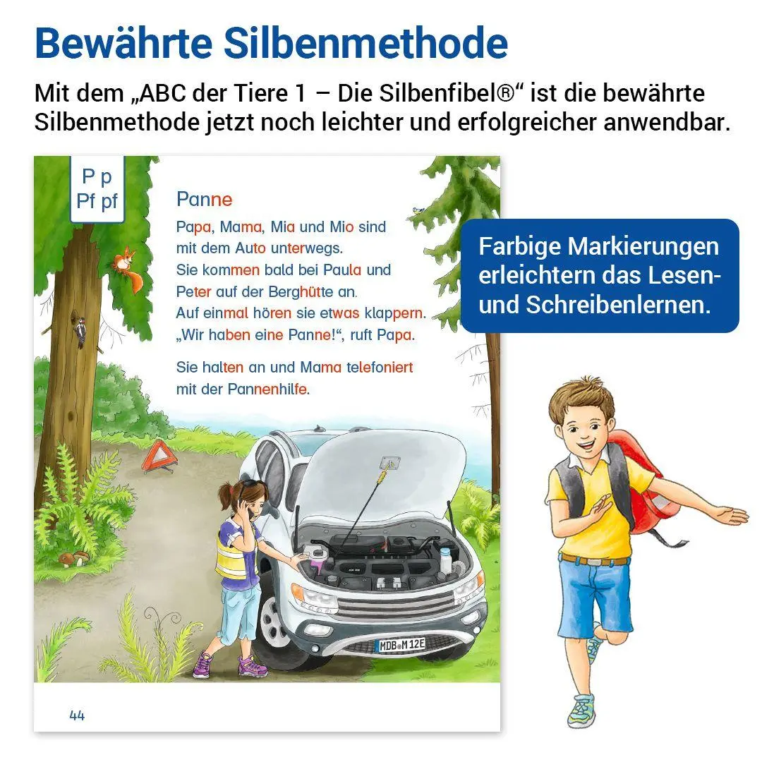 Bild: 9783619147908 | ABC der Tiere 1 Neubearbeitung - Die Silbenfibel® | Klaus Kuhn (u. a.)