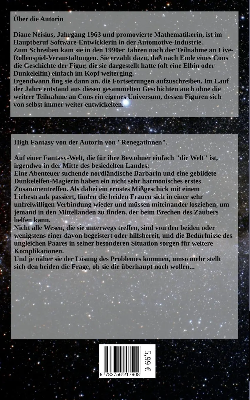 Rückseite: 9783756217908 | Der Mondspiegel | Diane Neisius | Taschenbuch | Paperback | 96 S.