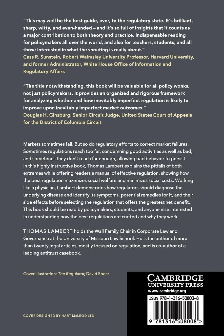 Rückseite: 9781316508008 | How to Regulate | Thomas A. Lambert | Taschenbuch | Englisch | 2019